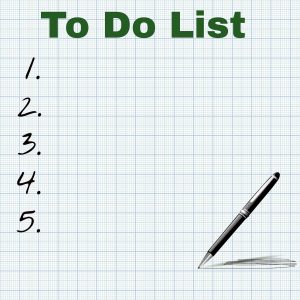 To-do list